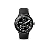 Pixel Watch 4 (41mm) - Android Smartwatch with Heart Rate and Sleep Tracking - 30-Hour Battery - Fitness Tracking - Google AI - Matte Black Aluminum Case - Obsidian Active Band - Wi-Fi