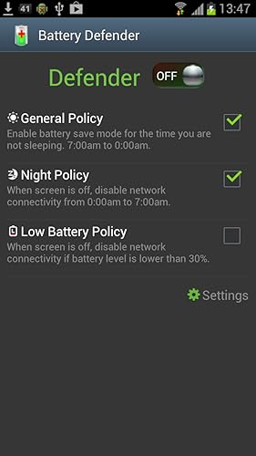 Battery Defender-Battery Saver