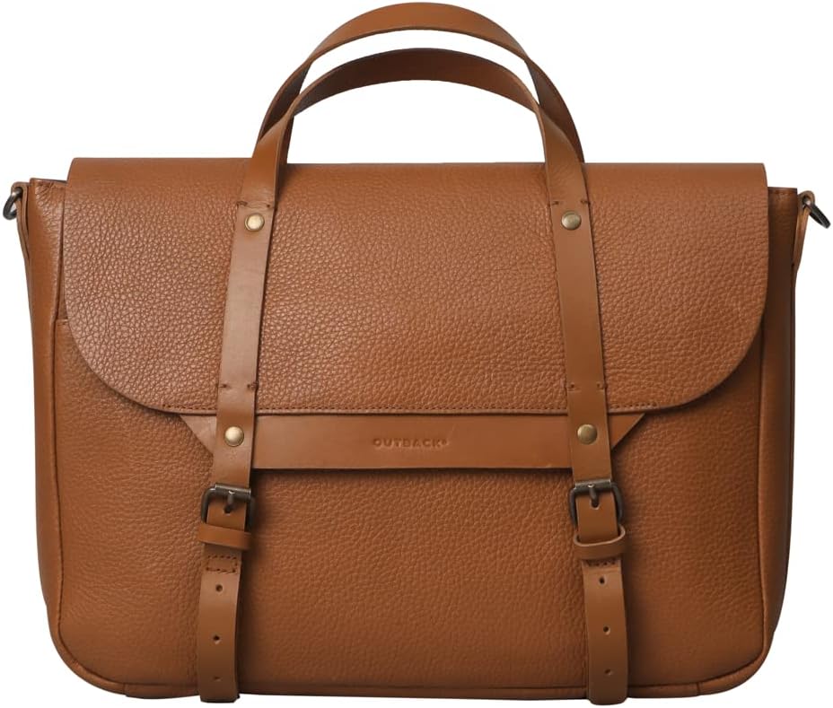 Outback Oslo Leather Briefcase