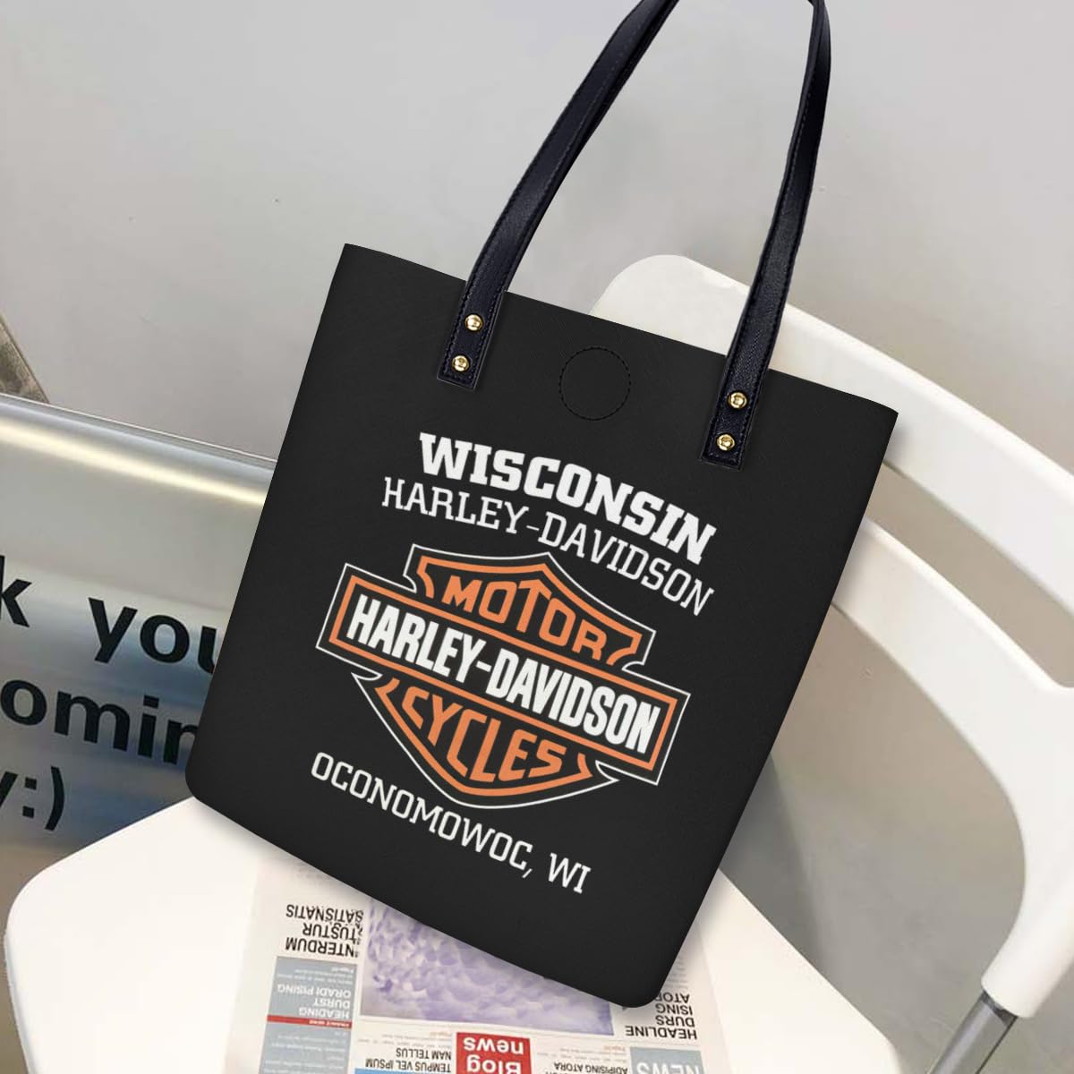 Amazon.co.jp: ハーレーダビッドソンショルダーバッグ トートバッグ PU