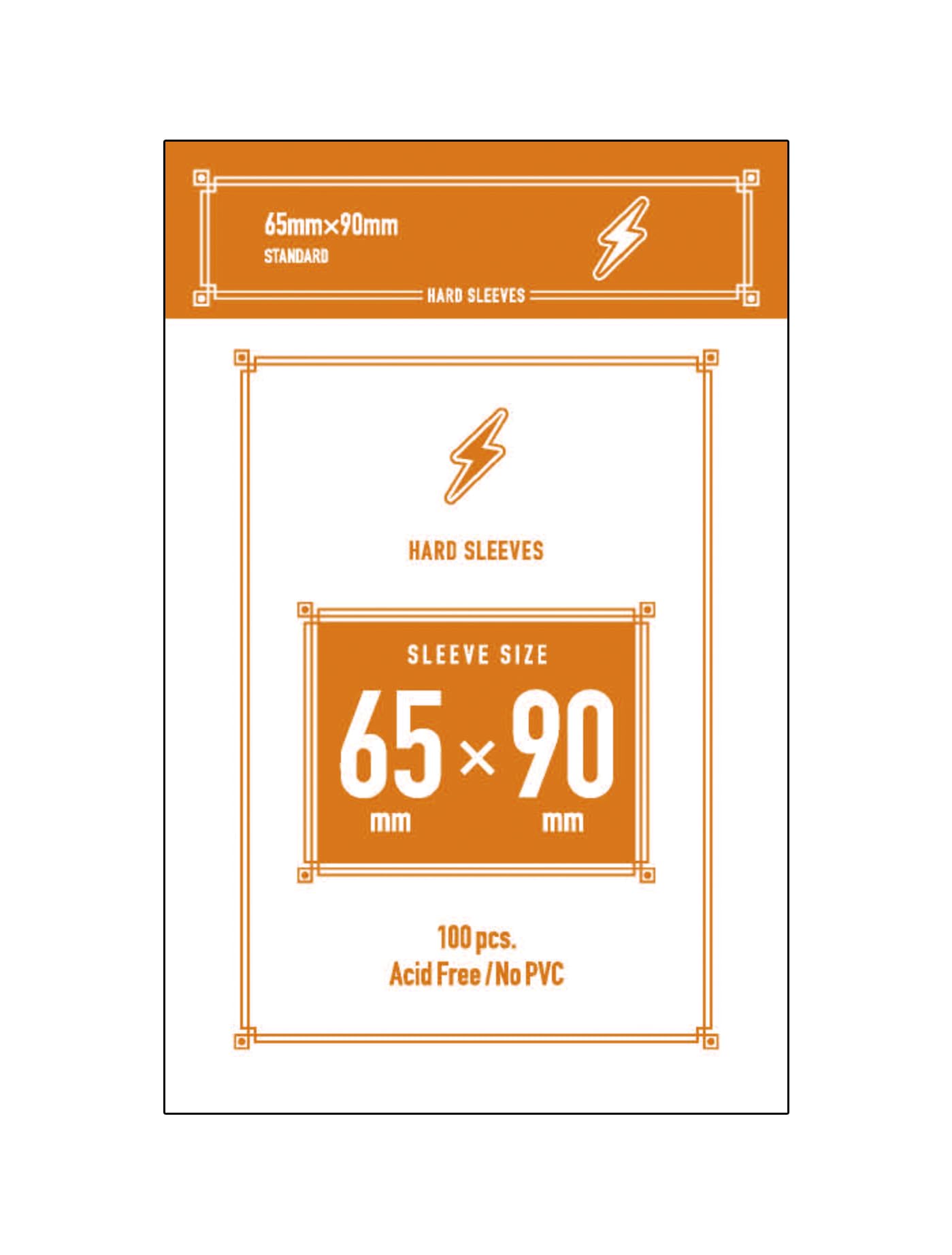 Amazon.co.jp: カードスリーブ スタンダードサイズ ハードタイプ 65mm