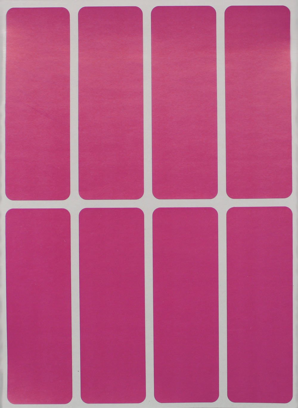 Royal Green Labeling Sticker 3x1 Pink Adhesive Stickers for Names Badges Id Tags -800 Pack — image 1