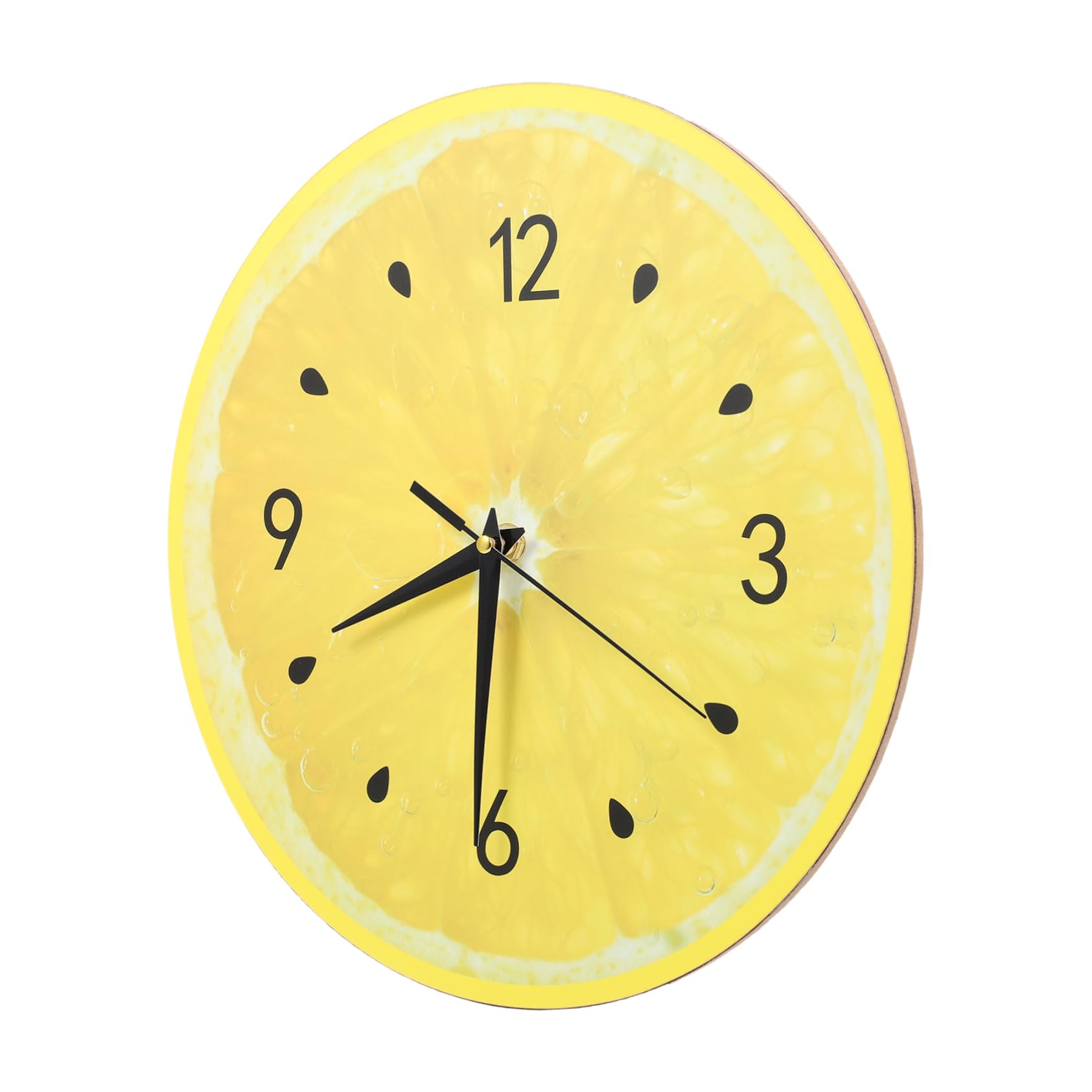 Horloge murale ronde sans cadre au design minimaliste et chic