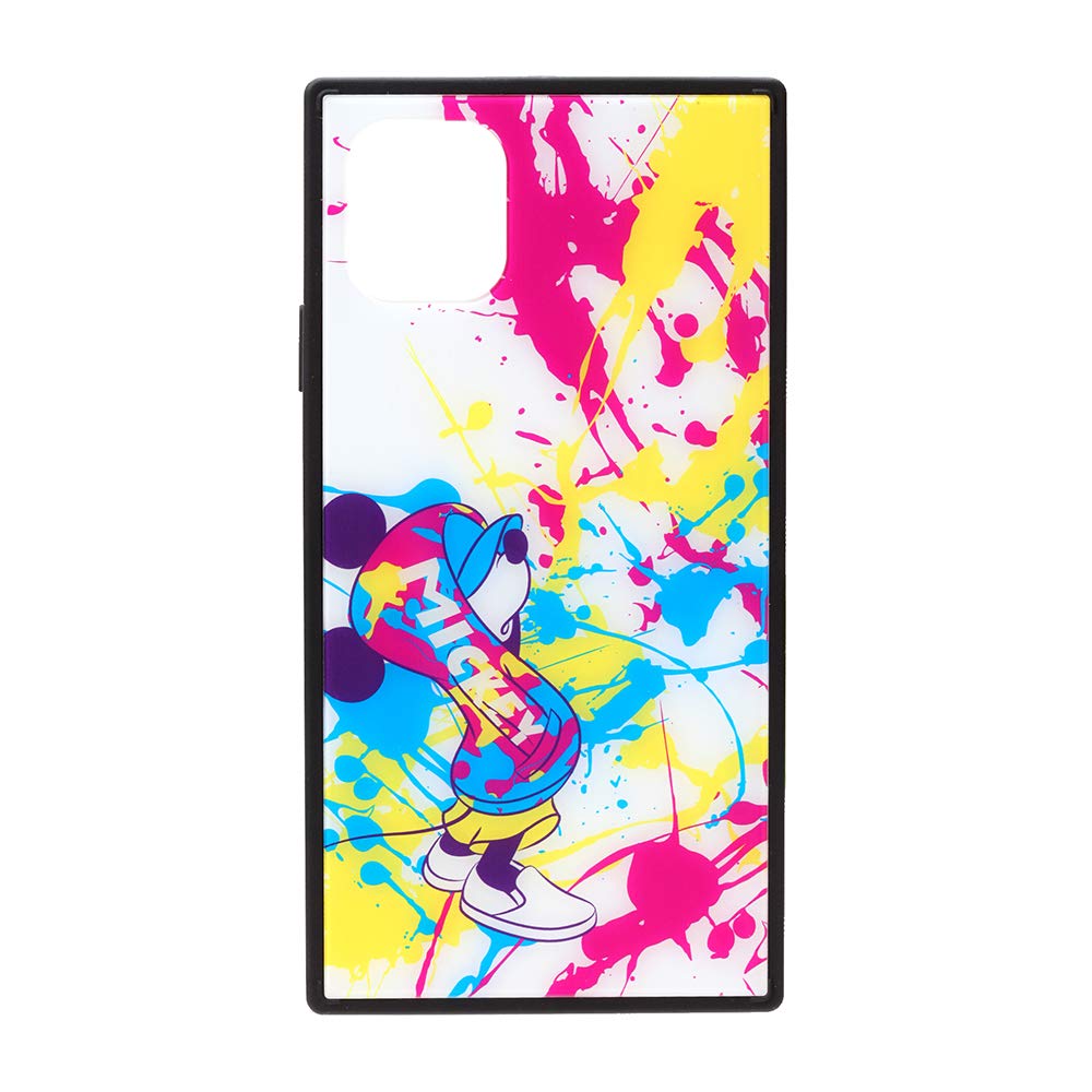 PGA Premium Style iPhone 11 ガラスハイブリッドケース [ミッキーマウス/スプラッシュ] ケース PG-DGT19B03MKY