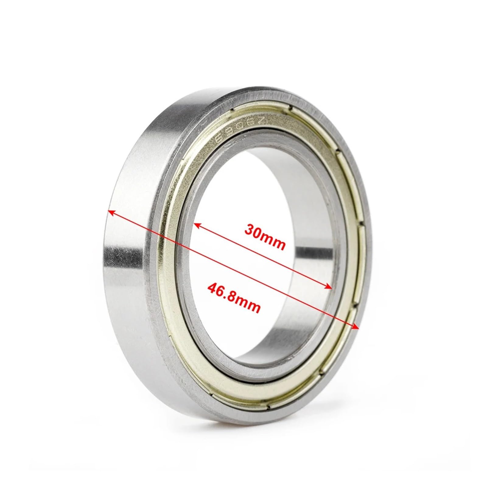 Bevel Gear Pinion Hardware Mechanical 1/2pcs Steering Bearing for Front Fork Pole Parts(2 pcs Bearing)