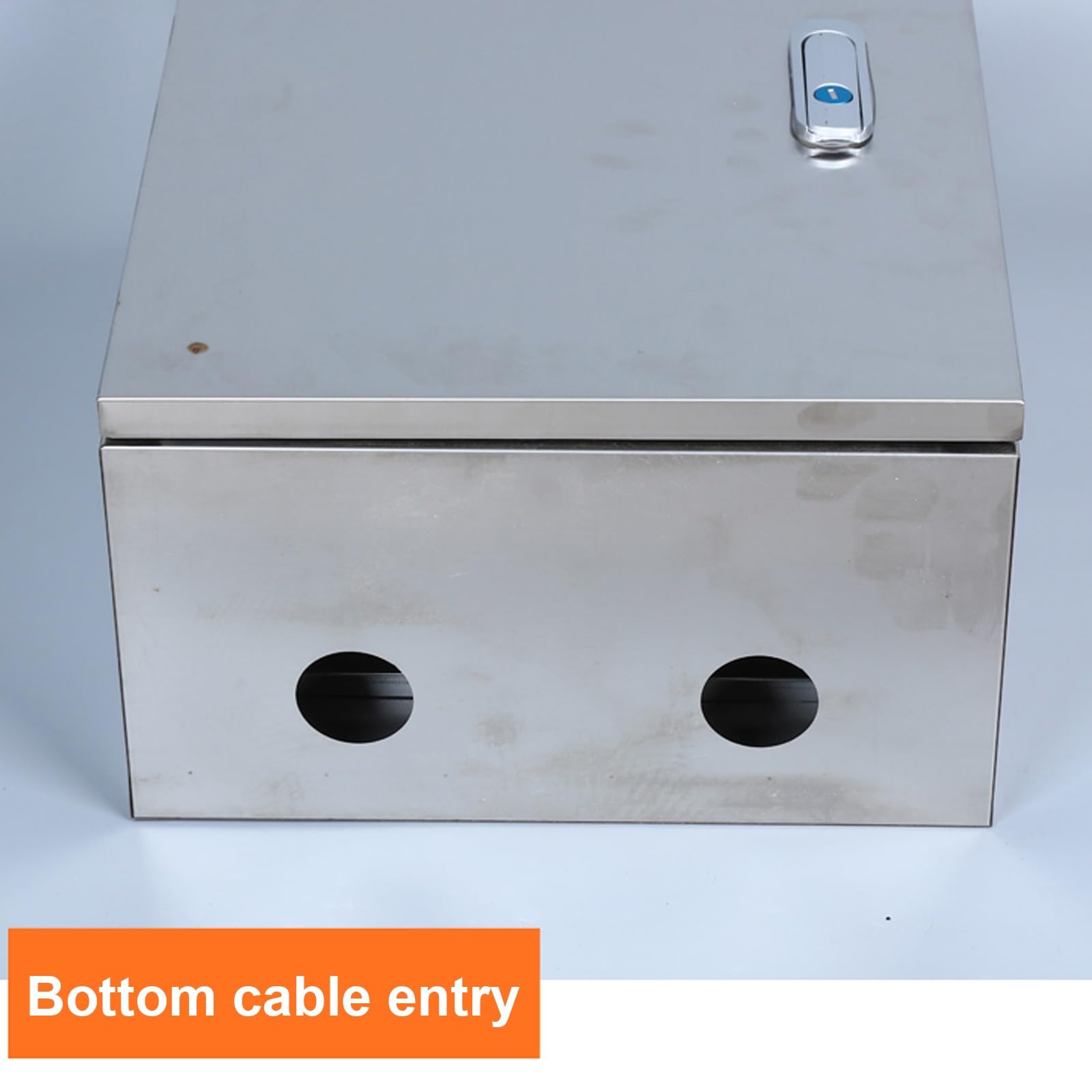 Caja Estanca Exterior Electrica de Acero Inoxidable 60x80x20cm, Caja de Conexiones para Exteriores IP66, Caja Eléctrica Universal con Cerradura y Placa de Montaje(60x80x20cm)