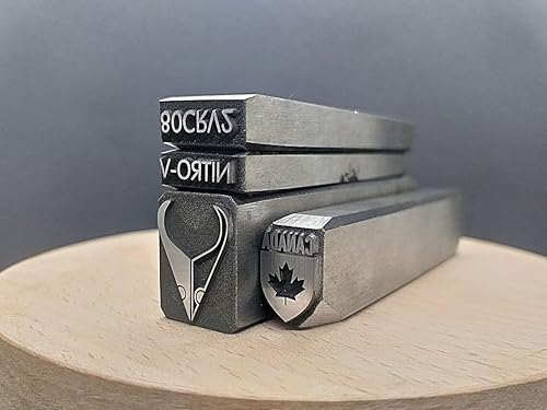Miniatura 5 de Sellos de acero personalizados para herreros y cuchillos - Logo Touchmark para artesanos del metal