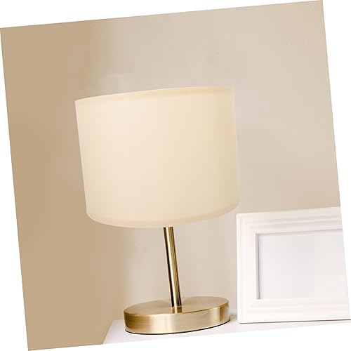 Miniatura 9 de Pantalla de lino para decoración de mesa, mantel de lino blanco, accesorios de escritorio, accesorios de iluminación, cubierta de lámpara de noche,