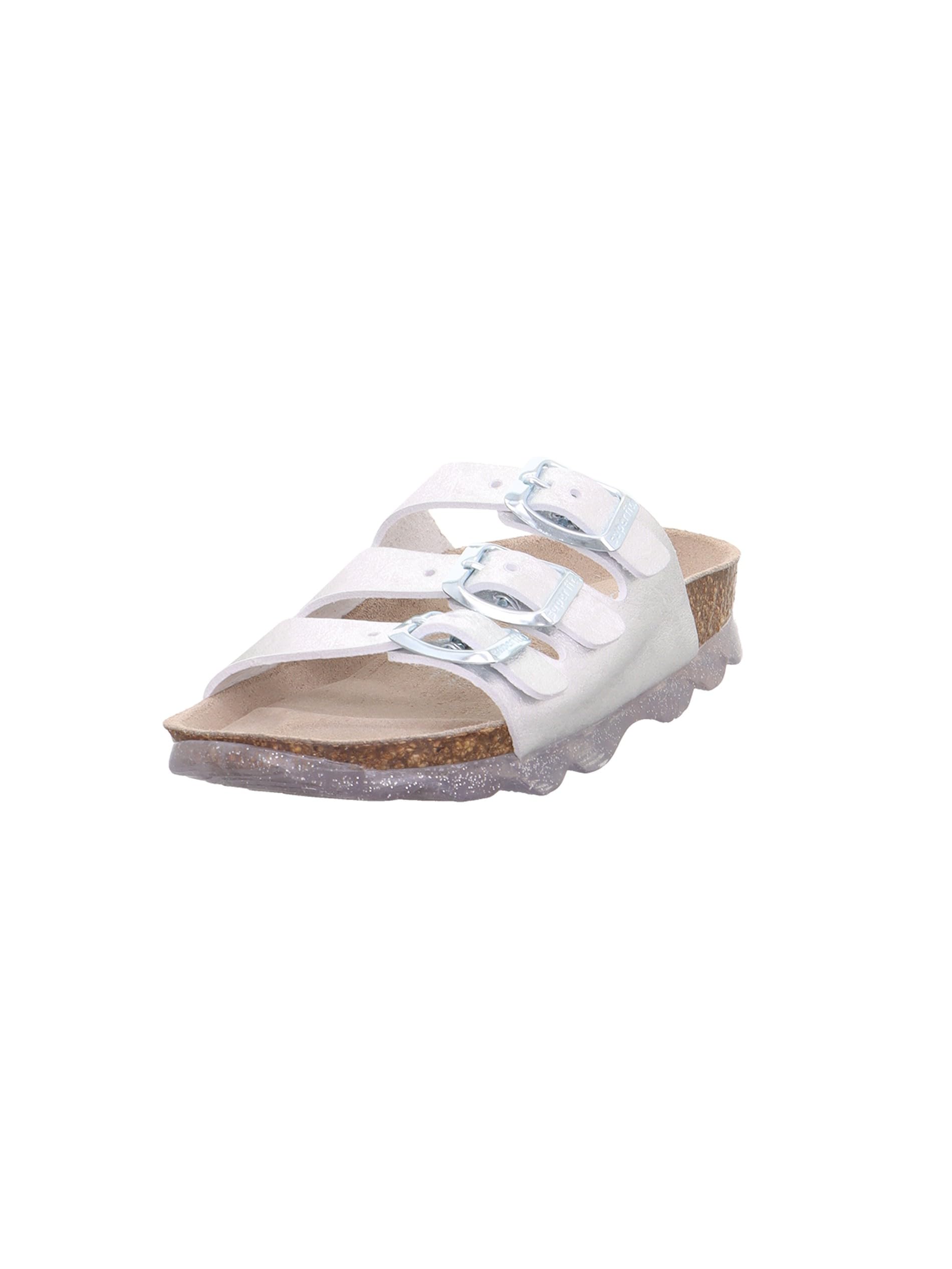 Superfit Girls' Jellies 1009120 Slippers, Silver, 10 UK Child