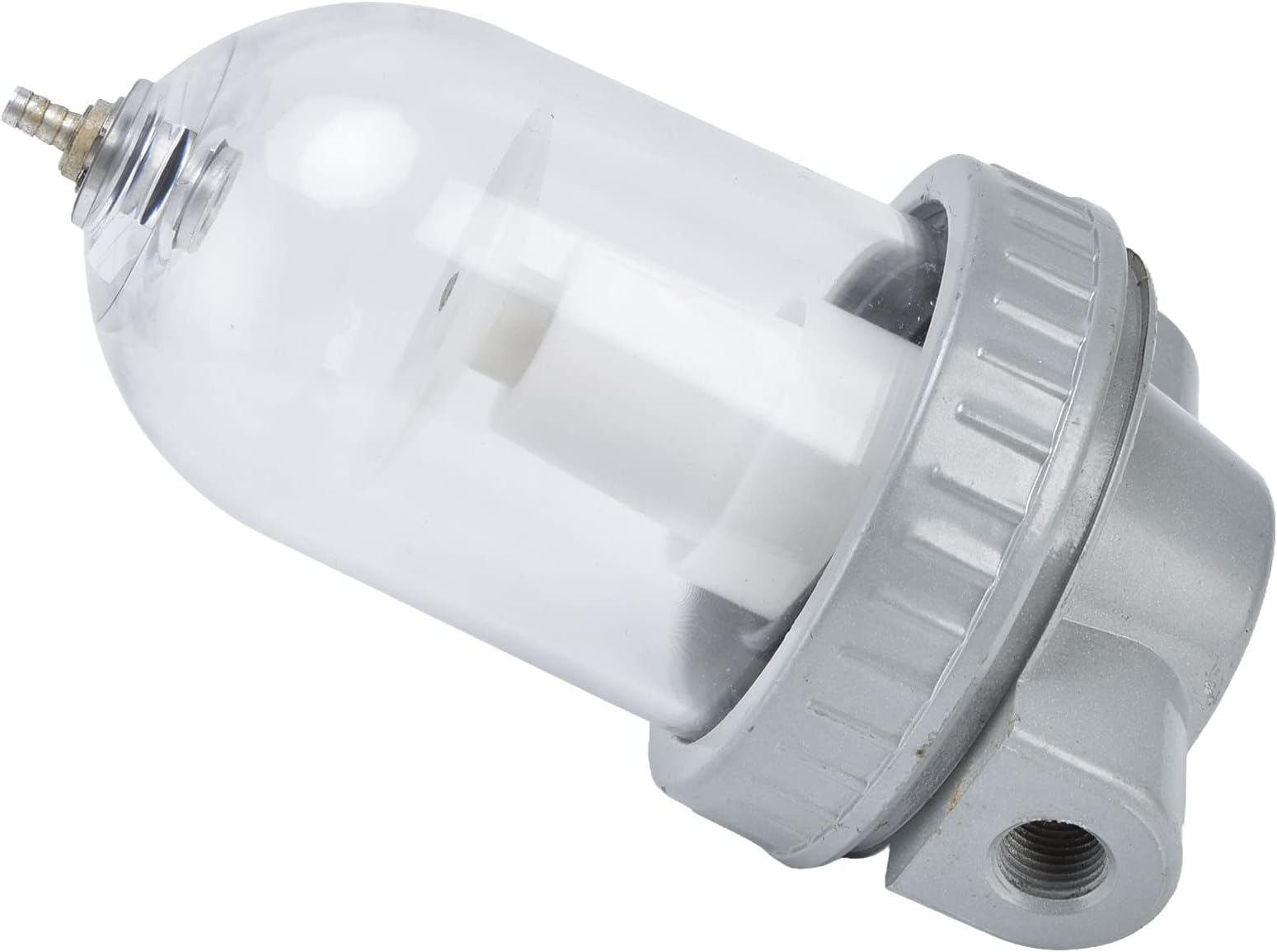 Compressed Air Filter, Aluminum Alloy, Air Compressor Filter, Effective Impurity Filtration, for General Air Transmission Systems (QSL-10)