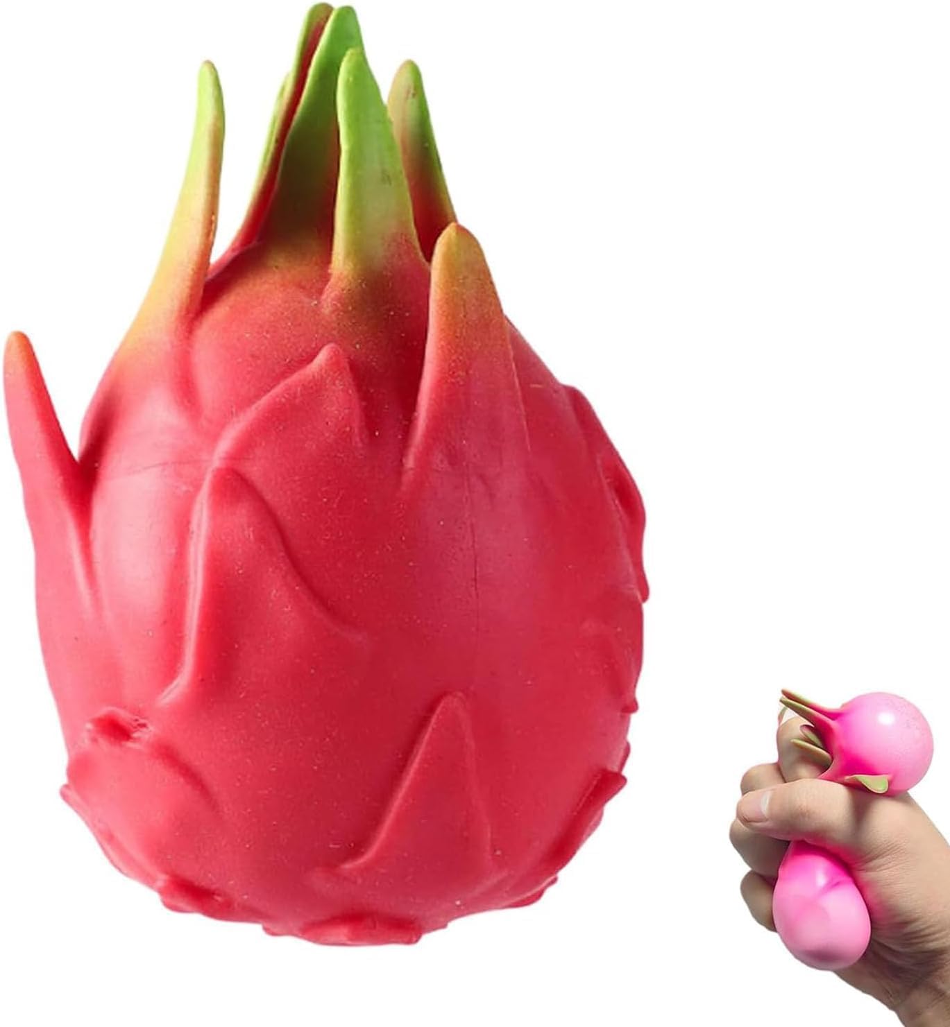 Dragon Fruit Squishy, Giant Dragonfruit Squishy Jumbo for Adults (1PC)