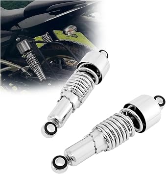Shock Damper For H&arley For Davidson For Spo&rtster 1201 For Nightster XL1200N Motorcycle Rear Shock Absorber Suspension Adjustable Shocks Spring Black