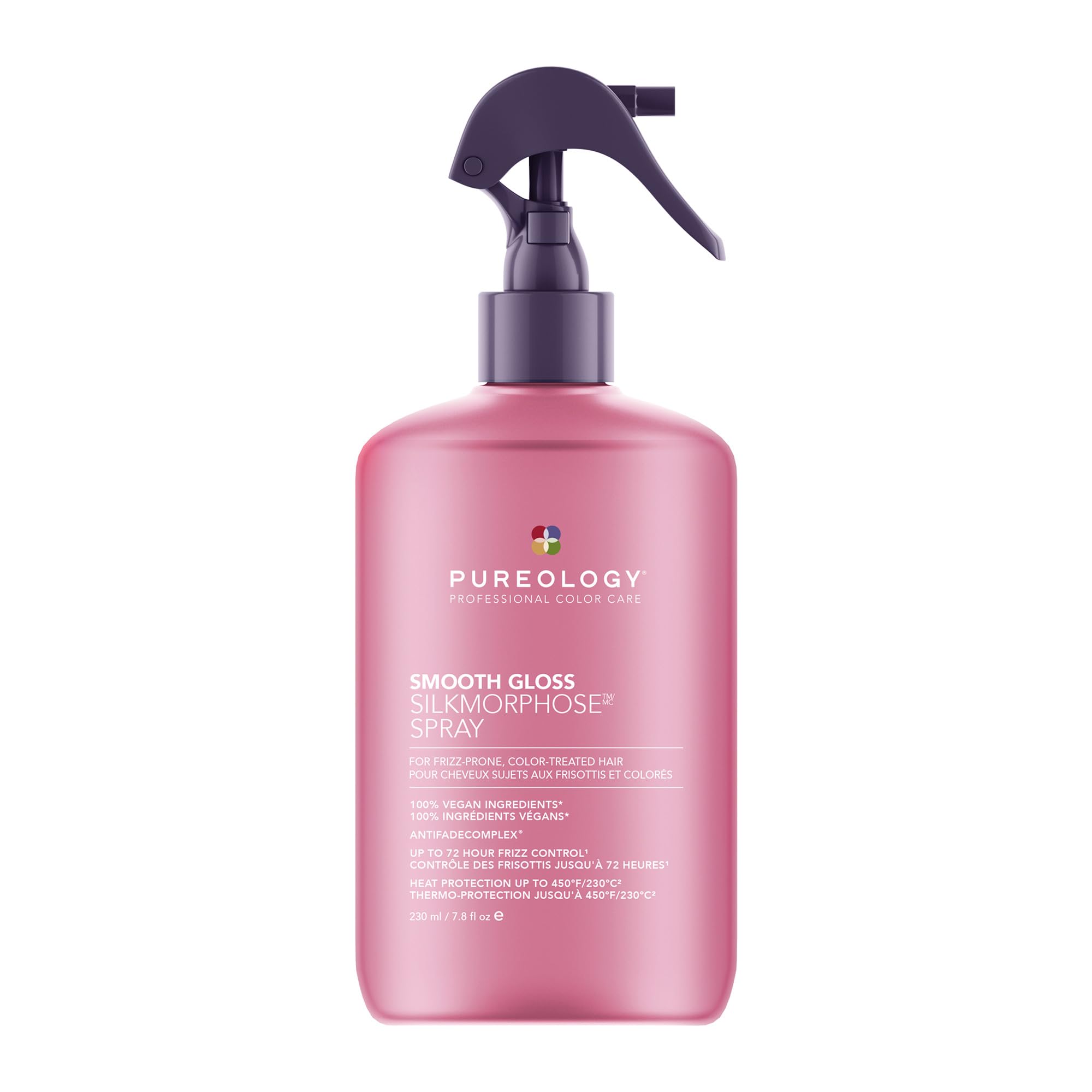 Photo 1 of Pureology Smooth Gloss Silkmorphose Spray – For Frizzy Hair, 7.8 fl oz