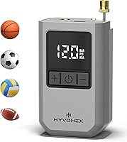 Vista 1 de Ball Pump for Sports Balls, Portable Electric Basketball Pump Ultra Fast Inflation, with Digital LED Display Air Pump for Balls, Preset Pressure