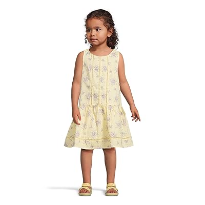 Janie and Jack Floral Ottoman Dress (toddler/Little Kid/Big Kid) Girl