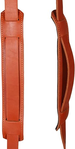 Miniatura 5 de Sistema de suspensión de cuero Stronghold, cómodos tirantes acolchados y totalmente ajustables de cuero para cinturón de herramientas.