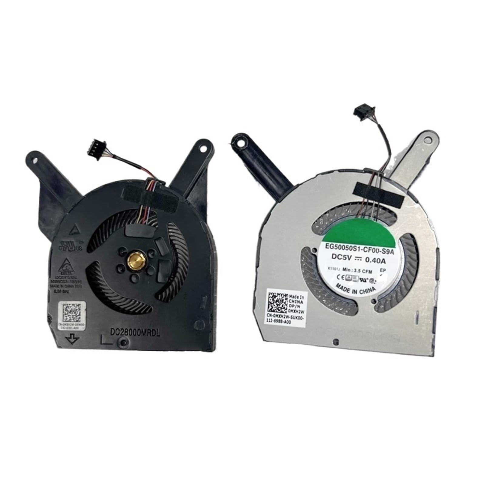 0MXH2W for Latitude 5400 Laptop Cooling Fan Cooler Fan Heatsink Radiator CN-0MXH2W MXH2W(Silver)