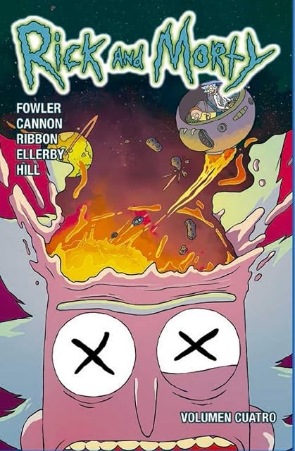 Portada de Rick y Morty 4
