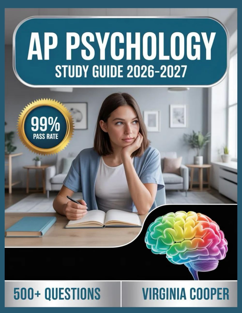 AP Psychology Study Guide 2026-2027: Comprehensive Topic Overview, Practice Question Bank, Answer Keys, and In-Depth Explanations