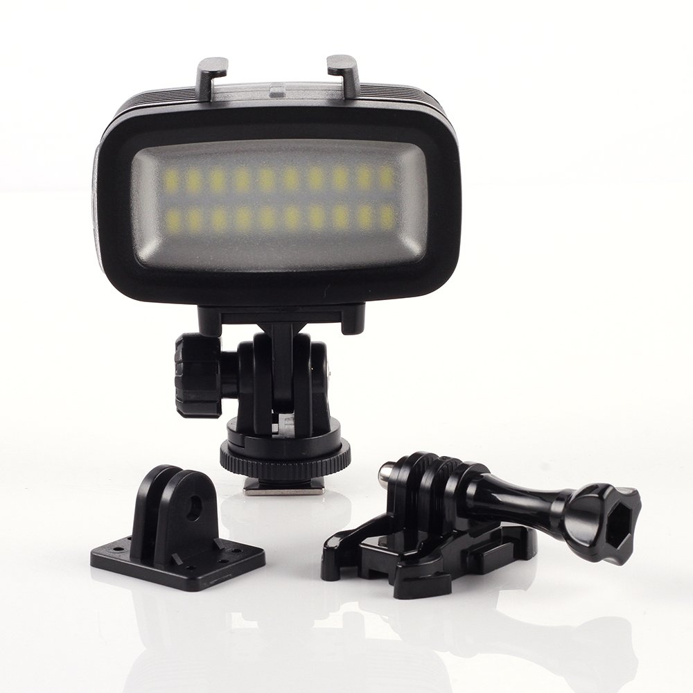 Fotga 40m Unterwasser wasserdichte Tauchen Video LED Nacht Licht für GoPro Hero 3 4 Camera