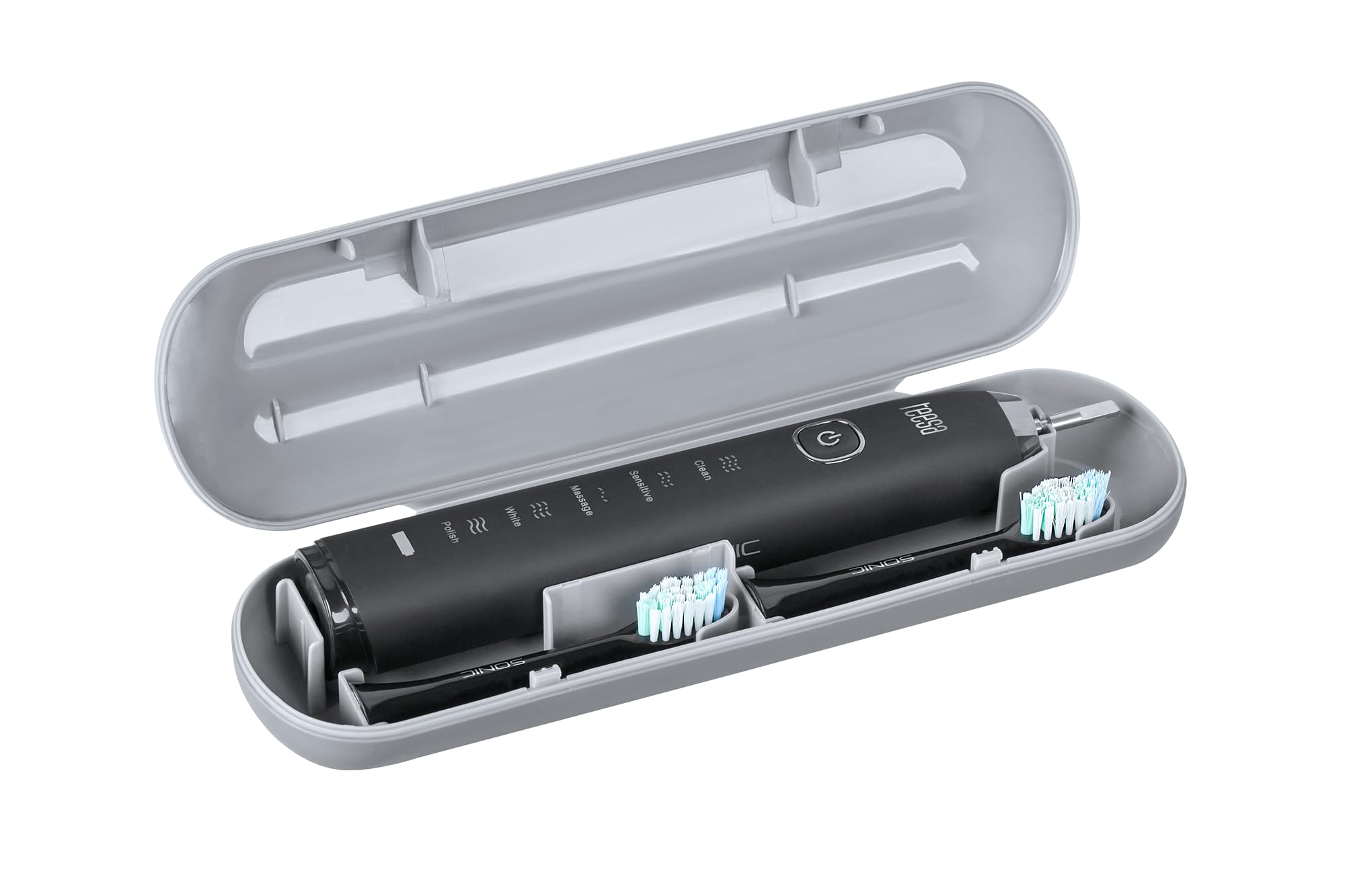 Teesa TSA8015 SONIC BLACK - Spazzolino a ultrasuoni con 5 programmi di pulizia, colore: Nero