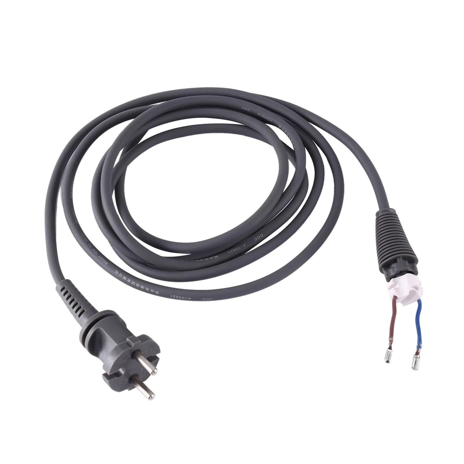Brand New And Cavo di Alimentazione Universale da 1,8 m Compatibile con asciugacapelli Dyson HD01/02/03/04/07/08/15 - Accessori compatibili con Spina UE