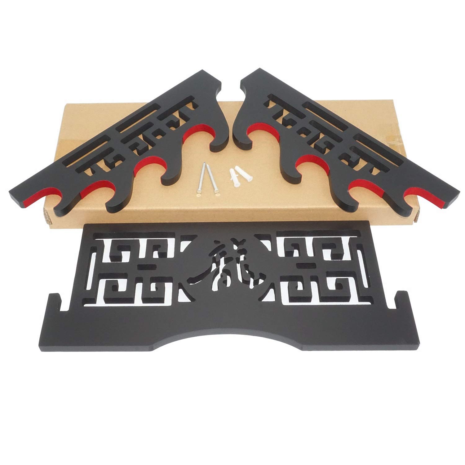 Kodeqian Katana Zwaard Muur Mount Houder 1 Tier Fluwelen