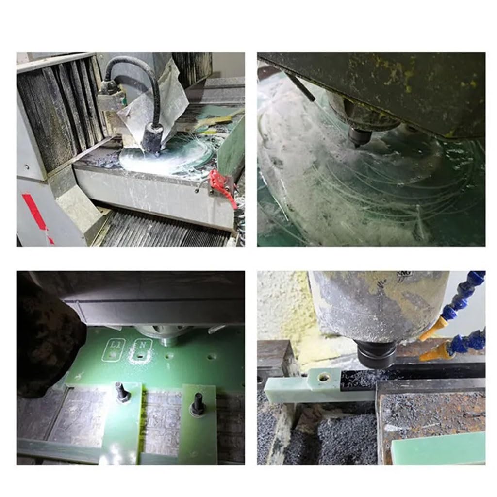 Płyty pleksi 1PCS o grubości 1,5 mm arkusz z włókna szklanego G10 lekka zielona płytka epoksydowa, 3240 Epoksydowa płyta żywiczna FR-4 dla drukarki 3D(400x400MM)