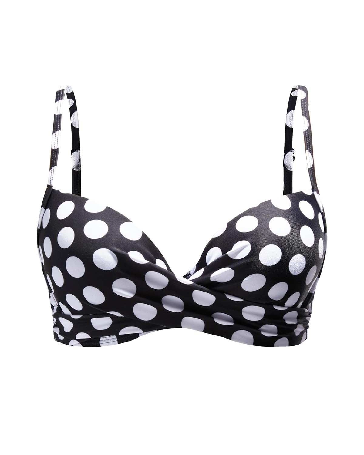 Aqua Eve Women Underwire Bikini Top Only - 2025 Push Up Swim Top Padded Bra Swimsuit