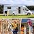 12.5ft Telescoping Ladder, LUISLADDERS Aluminum Telescopic Extension Ladder One-Button Retraction with Hooks EN131 330lbs Max Capacity, Multi Purpose Collapsible Ladder for RV or Outdoor Work