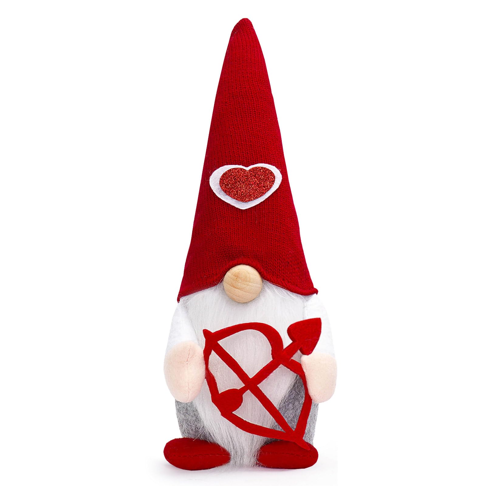 carotoe Unique Doll Valentine ' s Day Gnomes Decoration for Desk and Bedrooms Ornaments Charm Home Decorations Valentine ' s Day Gift