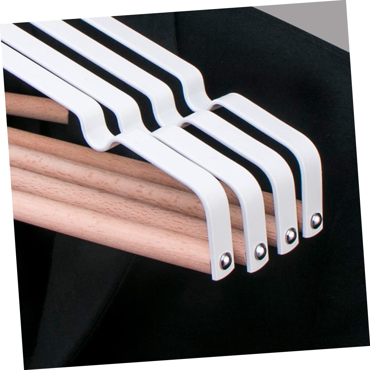 Unomor Home Hangers Thickened Hangers Hanger for Pants Fashion Hangers Clothes Hanger Hangers for Skirts Clothes Hanging Racks Clothes Rack Wide Shoulder Hangers Coat Hook White