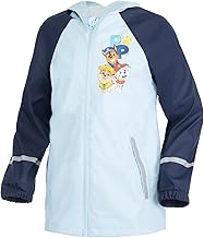 Brandsseller Jungen Kinder Regenjacke mit Motiven im Stil von Star Wars-Minions -Feuerwehrmann Sam - Paw Patrol