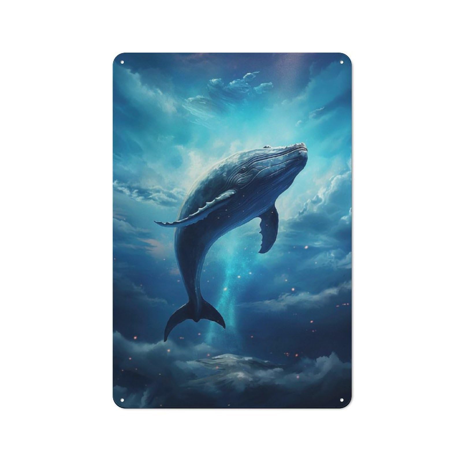 Junmoney Ethereal Exploration Metal Wall Sign 30X20cm Featuring For Home Bar Wall, Suited To Bar Sign Collectors