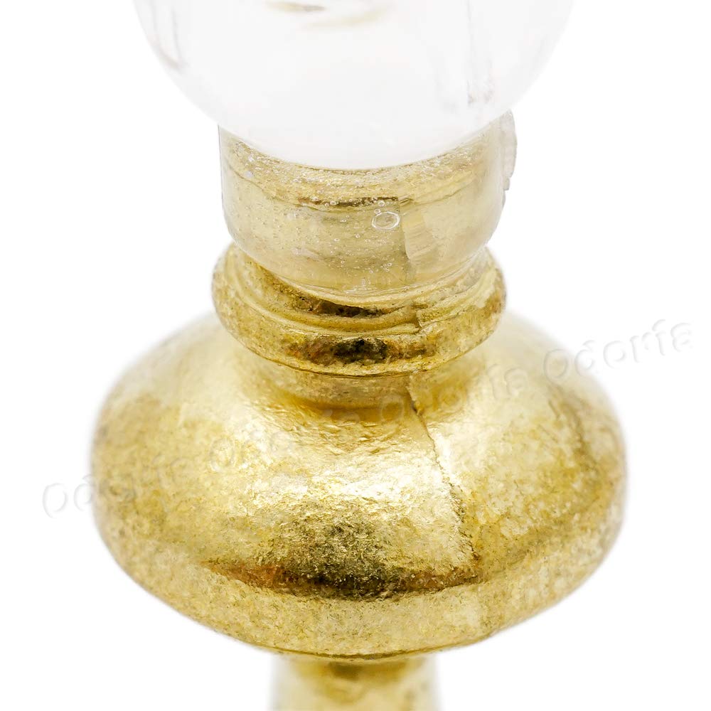 Odoria 1/12 Scale Miniature Kerosene Oil Lamp Lantern Dollhouse...