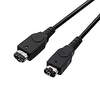 Vista 1 de GBA SP Link Cable 2 Player Game Link Cable compatible con Nintendo Gameboy Advance SPGameboy Advance 39Ft negro
