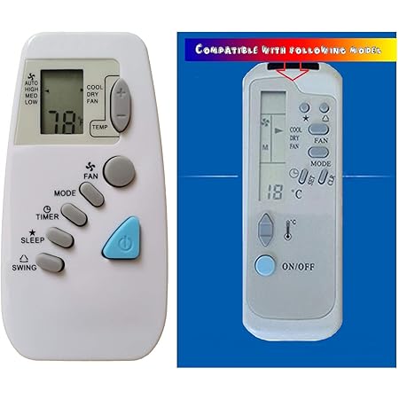 Amazon Com Rcecaoshan Replacment For Goodman Air Conditioner Remote Control Model Number Hg31es Home Kitchen