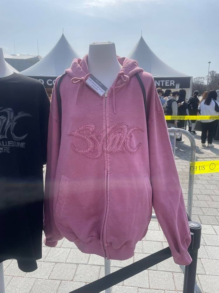Amazon.co.jp: aespa Pink Hoodie Hoodie Soul Con : Toys & Games