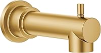 Moen Align Brushed Gold 1/2-Inch Slip Fit Diverter Tub Spout 172656BG - Luxurious Non-Tarnish Finish