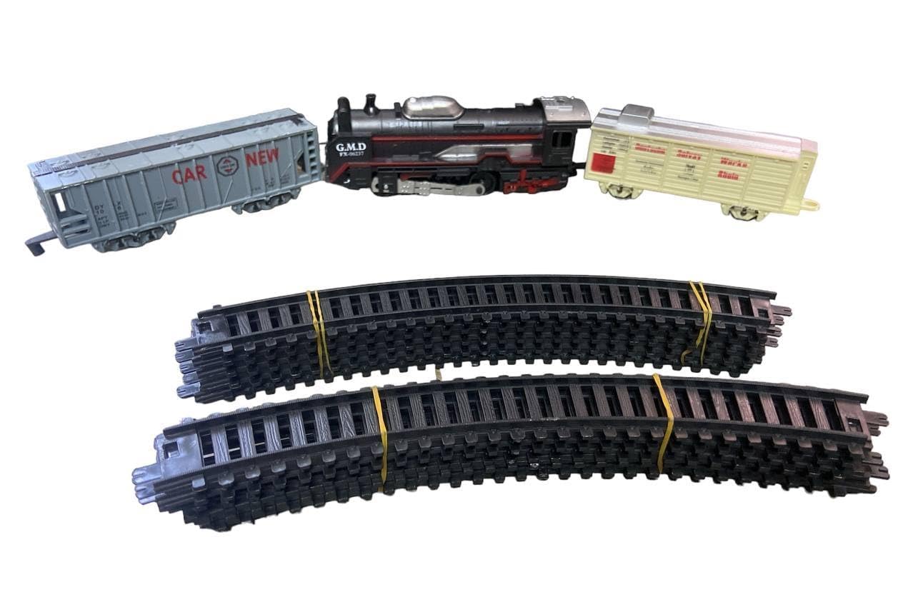 KELLY MILLER Electric Express Train Set- 13 Pieces Shipping Container Models Realistic Simulation Battery Operated High-Speed Small Black Train Toy Set for Kids Boys Girls and Toddlers (B0D46NFZY5) Amazon Price History, Amazon Price Tracker