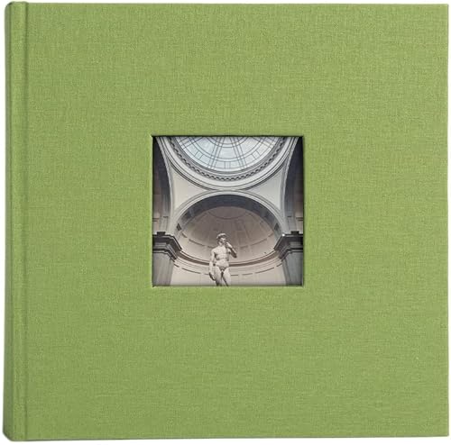 Kolo Hudson 2up - Álbum de fotos con capacidad para 200 fotos de 4 x 6 pulgadas, ideal para libros de boda y bebés, prado