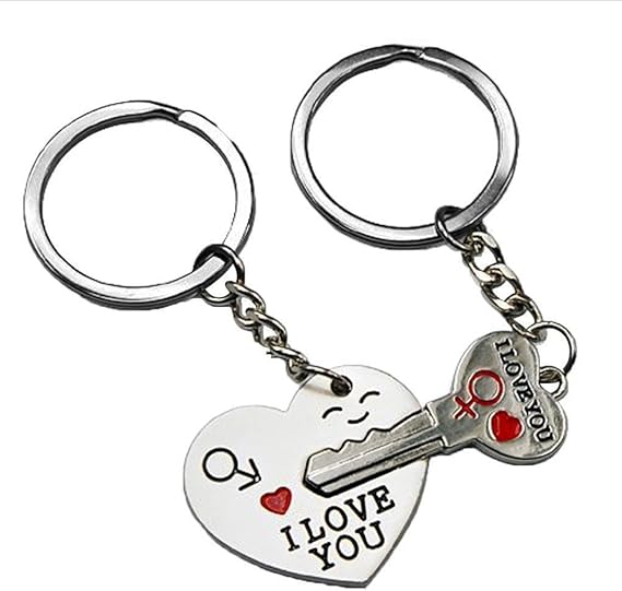 Amazon Hommy 恋人のキーホルダー カップルセット 恋人へのプレゼント 誕生日プレゼント 結婚記念日プレゼントギフ卜 可愛いおしゃれ ハート キー I Love You 文字付き 服 ファッション小物 通販 Amazon Hommy 恋人のキーホルダー カップルセット 恋人へのプレゼント 誕生日プレゼント 結婚記念日プレゼントギフ卜 可愛いおしゃれ ハート キー I Love You 文字付き 服 ファッション小物 通販