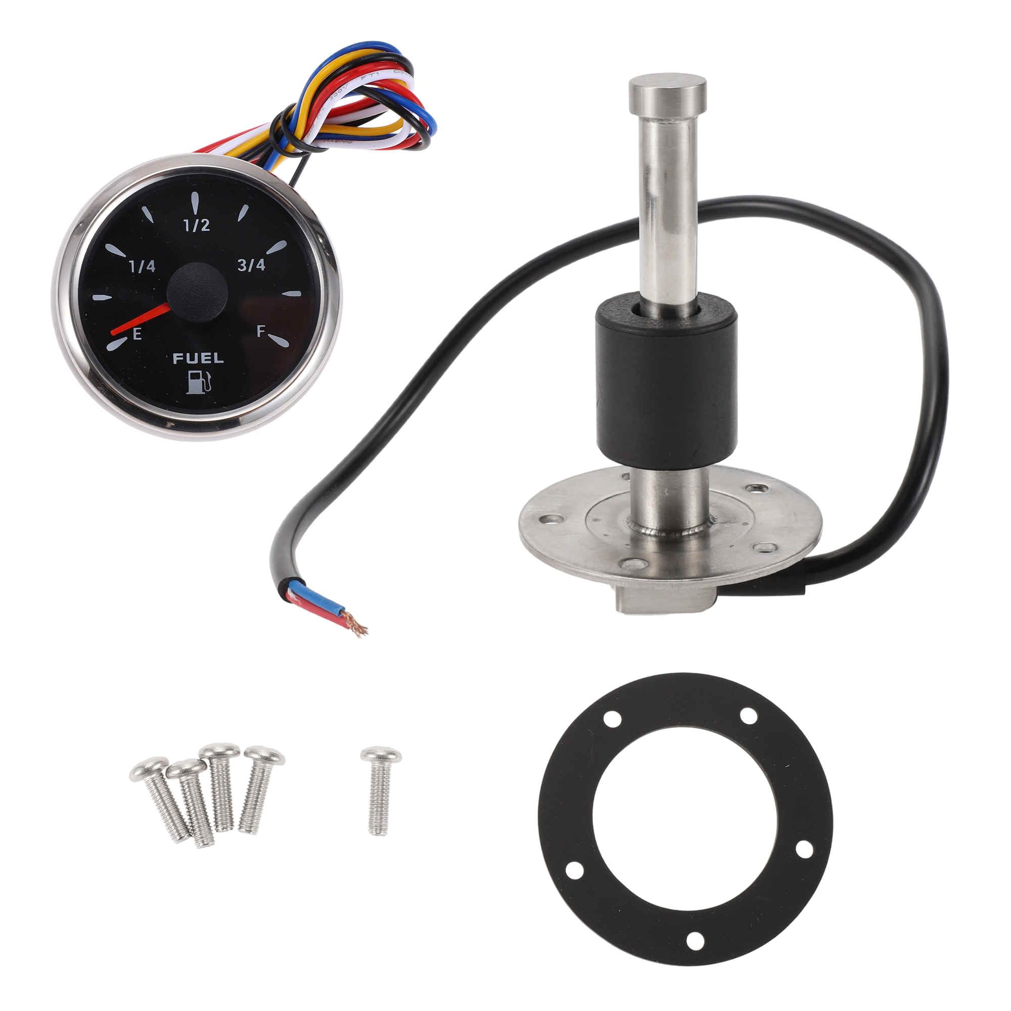 A ABSOPRO Kit Unità Invio Carburante E Indicatore Nero 1 Pz Marino Metallo