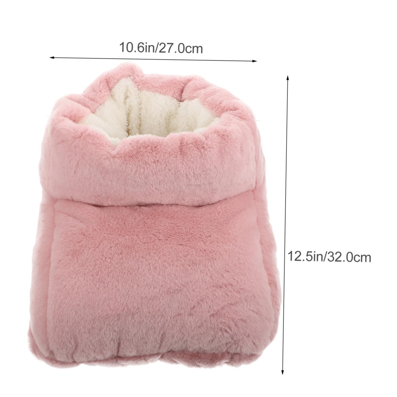 Scaldapiedi Elettrico USB Rosa, Scarpe Riscaldanti Alte per Inverno | Eva e Peluche, Smontabile e Lavabile, Casa e Ufficio, Mantenimento Costante del Calore