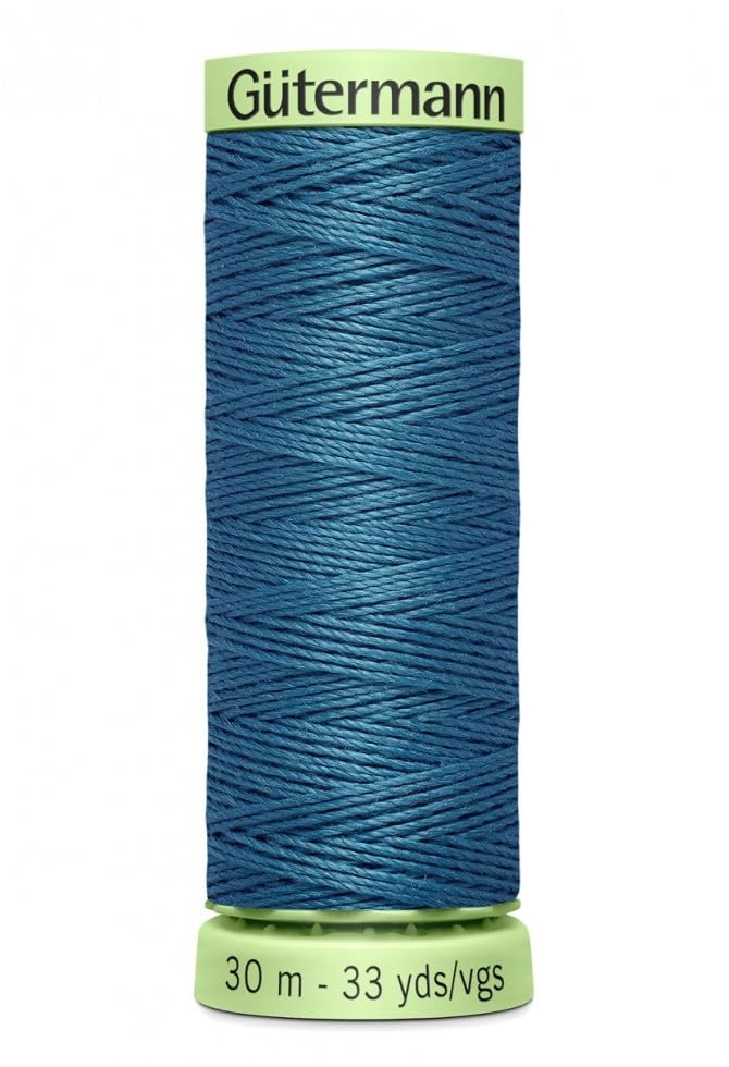 Gutermann Top Stitch Button Twist Strong Sewing Thread 30m 903 - each miniatura 1