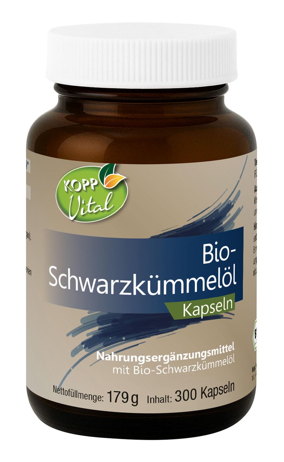 Kopp Vital ® Bio-Schwarzkümmelöl / 250 mg / 300 Kapseln