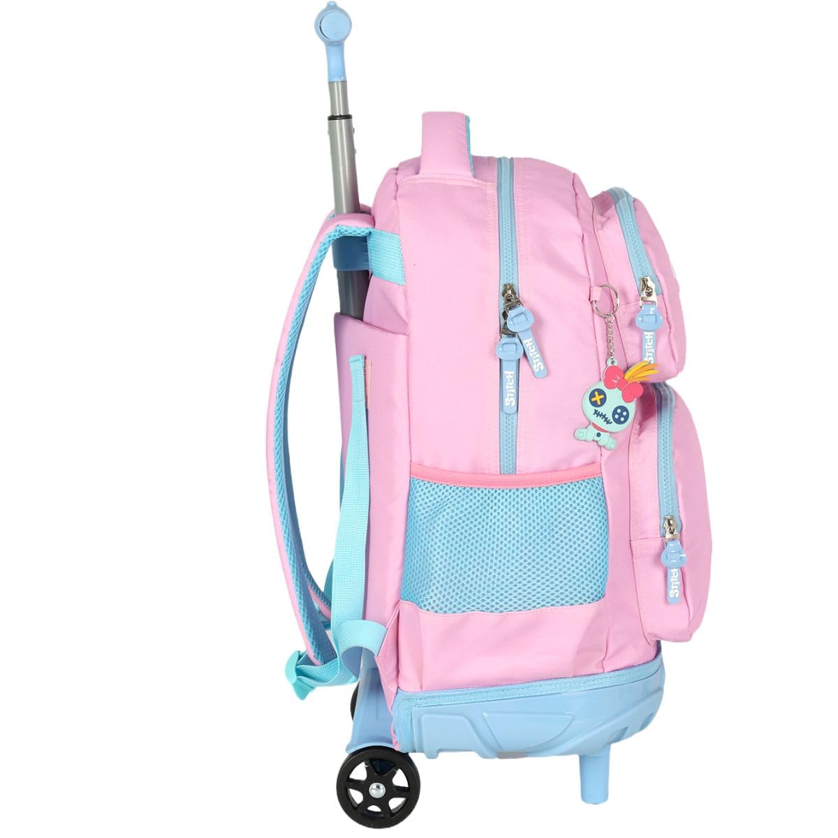 Mochila Infantil Rodinhas Stitch com Lancheira e Estojo 100 Pens Rosa em promoção! Veja a oferta e mais achadinhos de Mochilas escolares 4 Hoje é o melhor dia para comprar Mochila Infantil Rodinhas Stitch com Lancheira e Estojo 100 Pens Rosa com aquele preço maroto! Promoção! Aproveite a oferta! 4