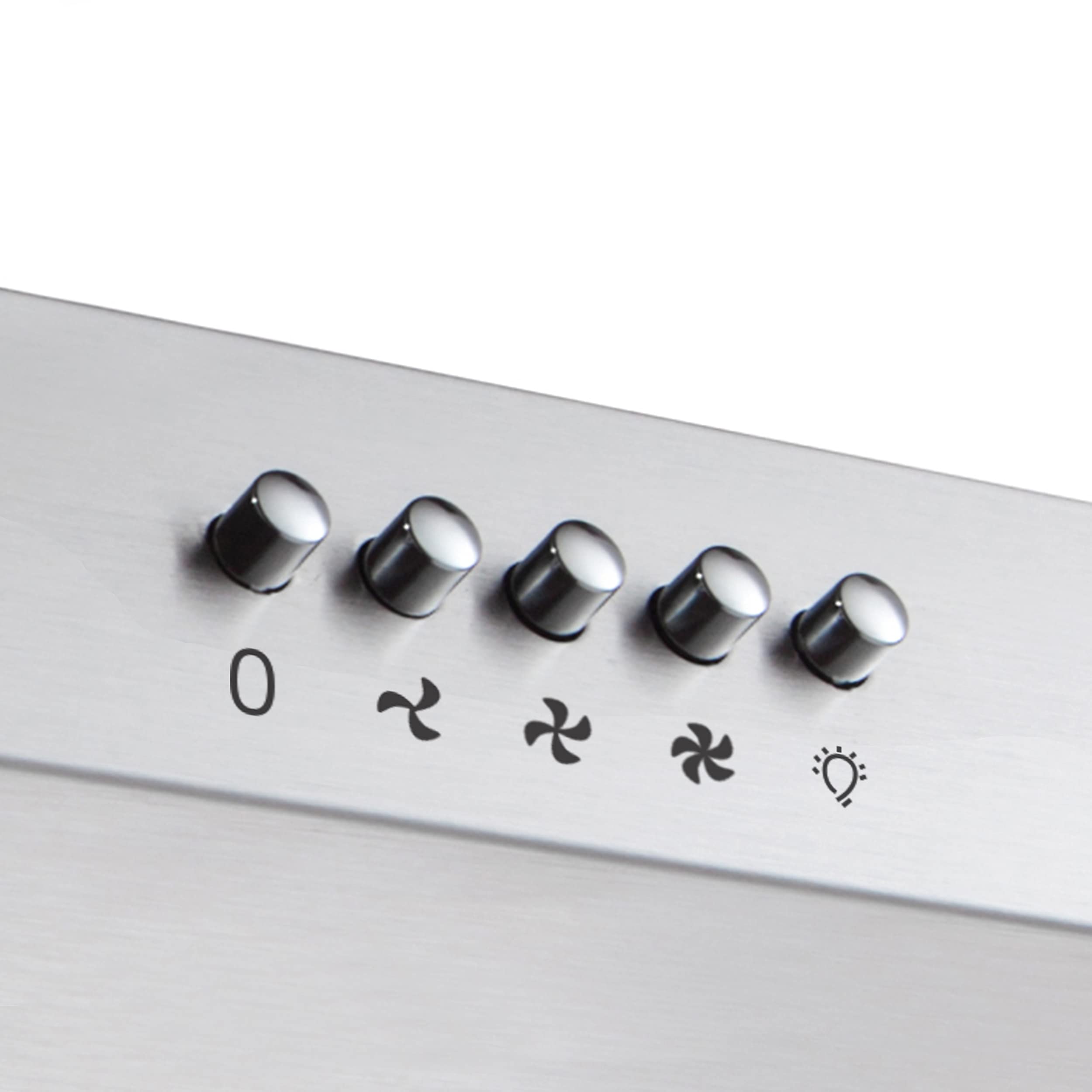 30 inch Under Range Hood with Push Button Control Stainless