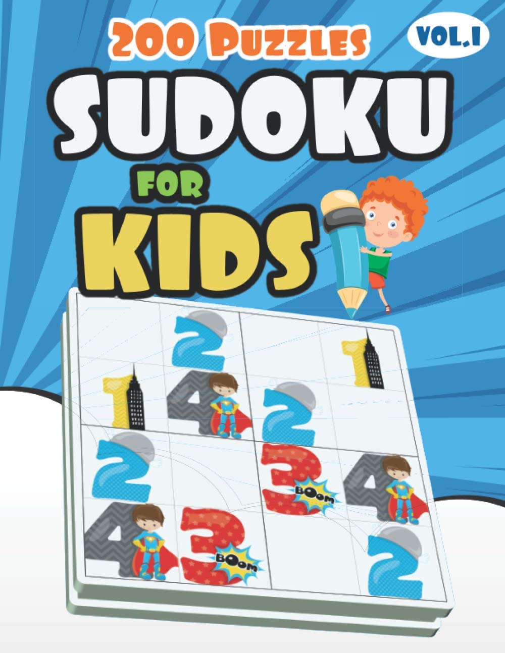 4x4 Sudoku for Kids Ages 4-8 & Kids Sudoku 6x6 | Very Easy Sudoku for Beginners: All Easy Sudoku Puzzle Books for Kids | Easy Killer Sudoku Kids (Super Easy Sudoku Book for Smart Kids)