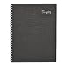 Brownline 2016 Duraflex Weekly Planner, Twin-Wire, Black, 11" x 8.5" (CB950V.BLK-16)